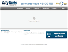Tablet Screenshot of citytaxis.lu